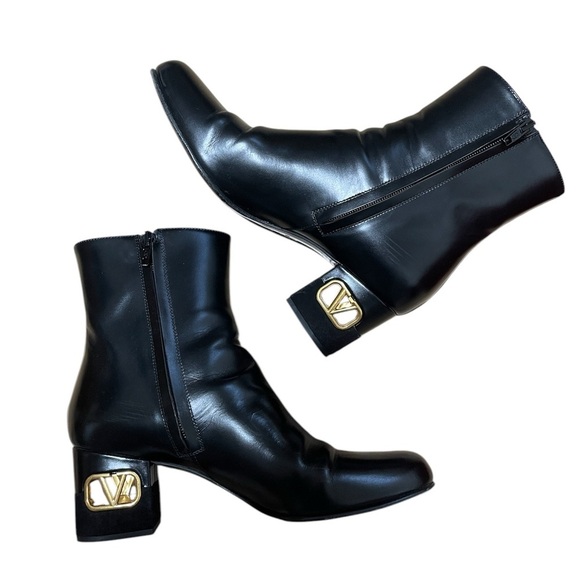 Valentino HERITAGE CALFSKIN ANKLE BOOT 60MM - Picture 6 of 8